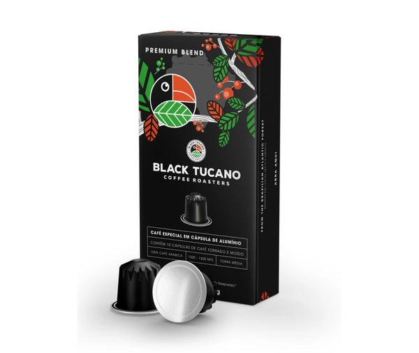 Black Tucano Coffee Premium Blend Capsules 10 un.